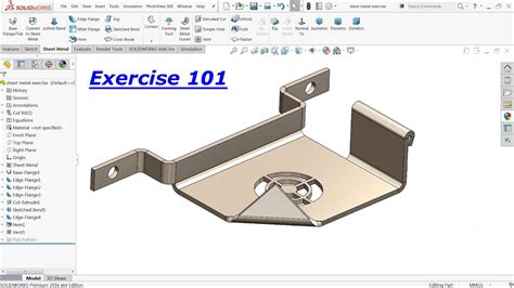 solidworks 2015 sheet metal box|sheet metal exercises solidworks pdf.